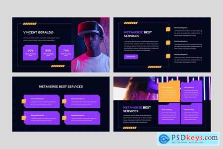 Metaverse & Virtual Reality PowerPoint Template