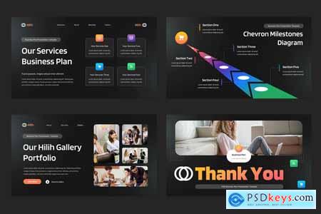 Hilih - Business Plan Powerpoint Template