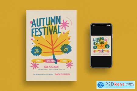 Autumn Festival Flyer Set