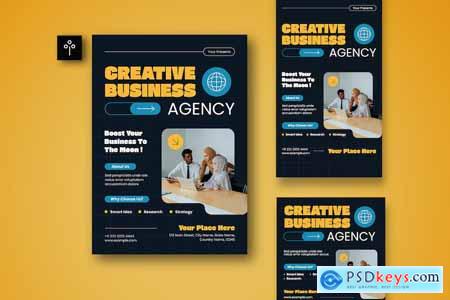 Creative Business Agency Flyer Set 003