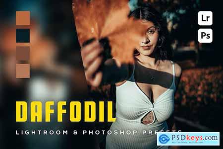 6 Daffodil Lightroom and Photoshop Presets