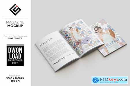 Magazine Mockup FXNQ2KE