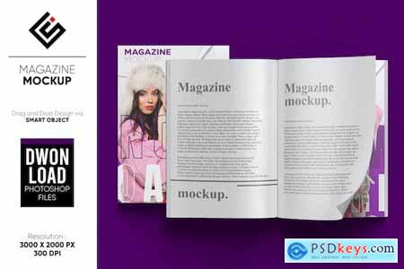 Magazine Mockups LZJRG7U