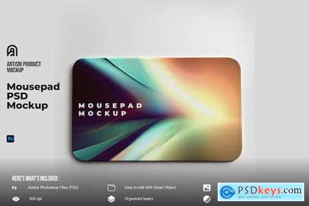 Mousepad PSD Mockup