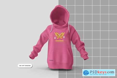 Womens Hoody Mockup