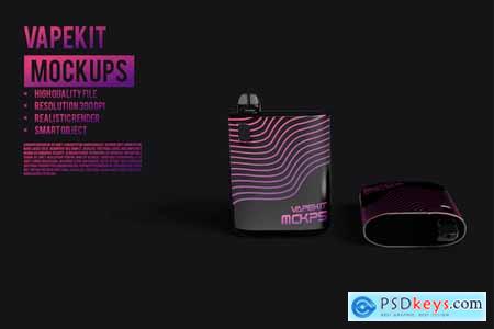 Vape Kit Mockups Template