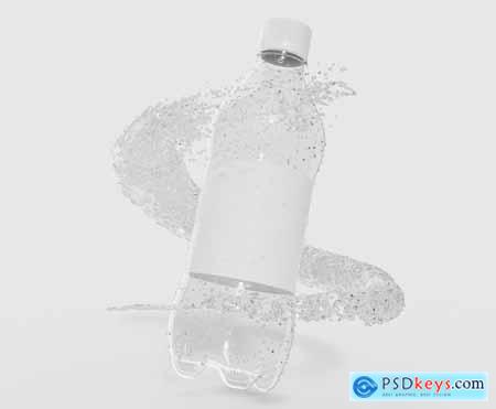 Plastic Bottle Mockup