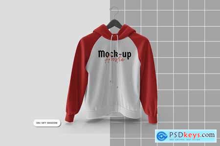 Hoodie Hanger Mockup