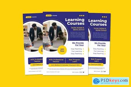 Learning Courses Flyers