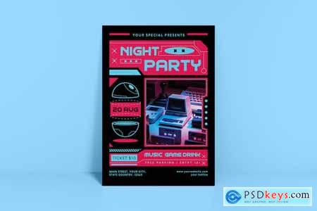 Night Party Flyer