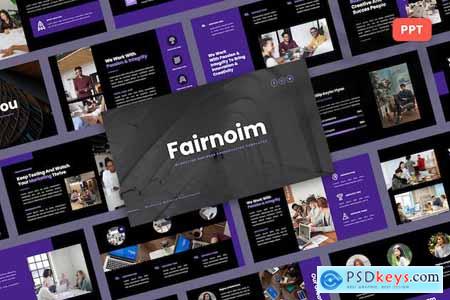 Fairnoim  Marketing Business PowerPoint Template