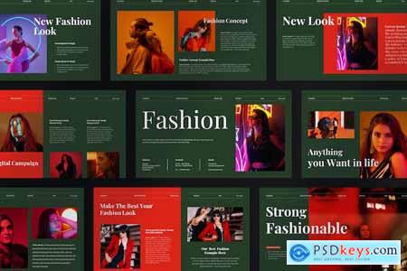 Fashion Look-Book Presentation Template