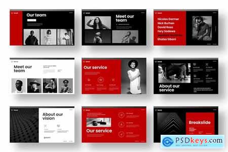 Menak  Business PowerPoint Template