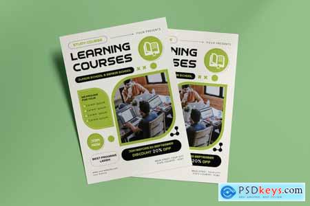 Learning Courses Flyer