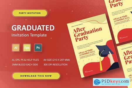 Graduated - Party Invitation