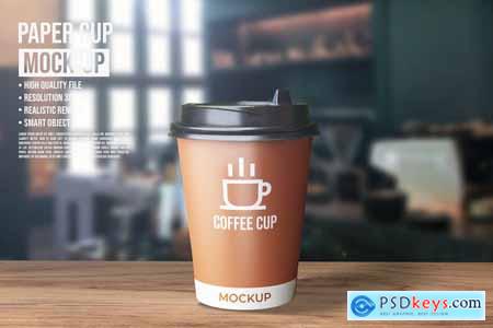 Coffee Cup Packaging Mockups