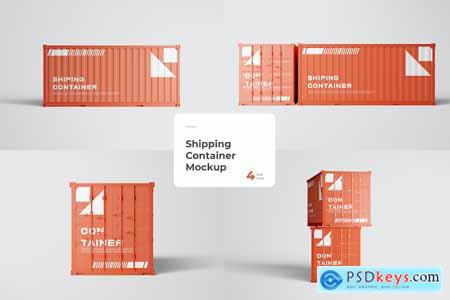 Shipping Container Mockup