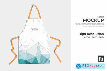 PSD Apron Mockup