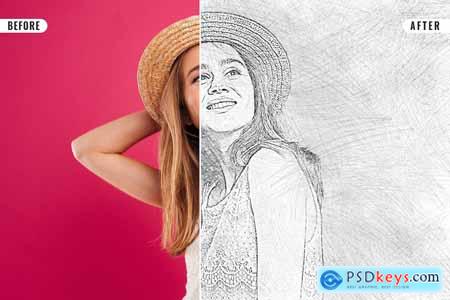 sketch effect photoshop free download