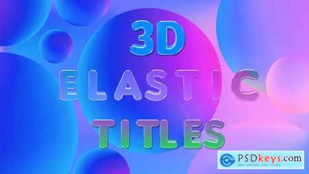 3D Elastic Titles 46705144