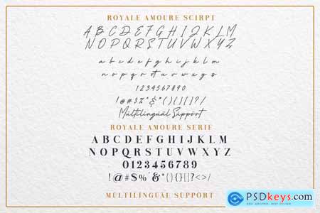 Royale Amoure Font Duo