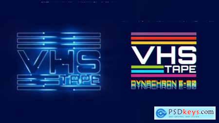 VHS Cinematic Logo 46724124