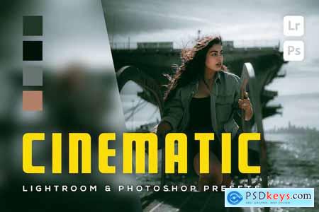 6 Cinematic Lightroom and Photoshop Presets