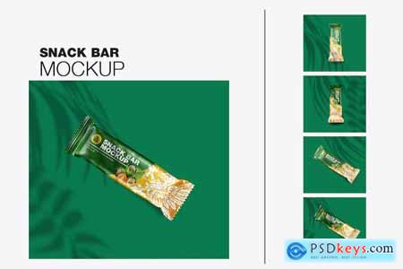 Plastic Snack Bar Mockup