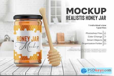 Honey Jar Mockups