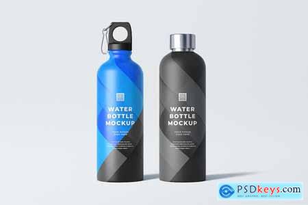 Water Bottle Mockup