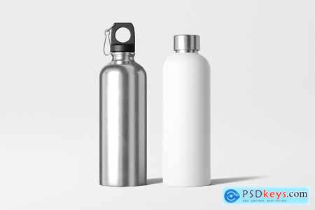 Water Bottle Mockup