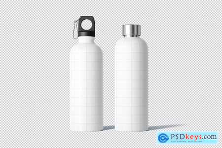 Water Bottle Mockup