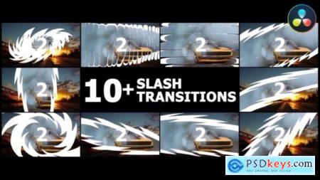Slash Transitions - DaVinci Resolve 46836242