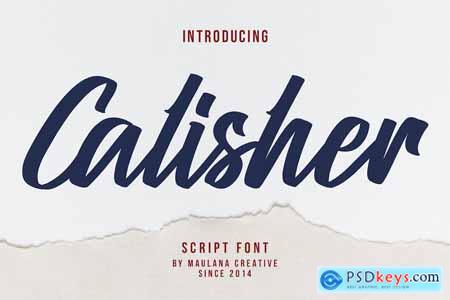 Calisher Script Font