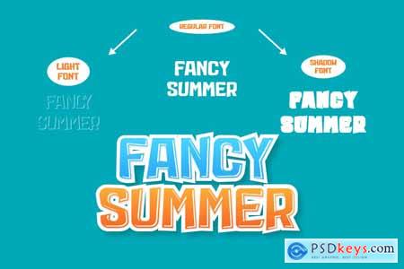 Fancy Summer Font