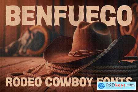 Benfuego - Rodeo Cowboy Fonts