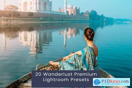 20 Wanderlust Premium Lightroom Presets
