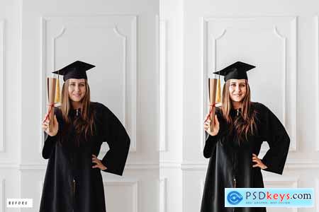 12 Graduation Photography Lightroom Presets