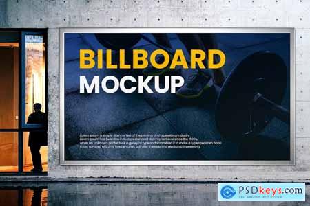 Outdoor Advertising Mockup NZK6MH9