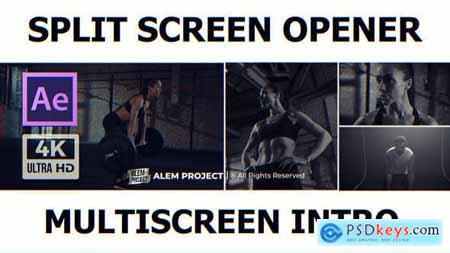 Split Screen Opener - Multiscreen Intro - Promo 47362287
