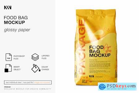 Food Bag Mockup