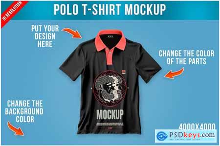 Polo T-Shirt Mockup