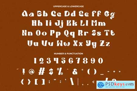 Comet Hotspur - Display Typeface Font