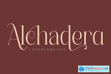 Alchadera A Modern Serif Font