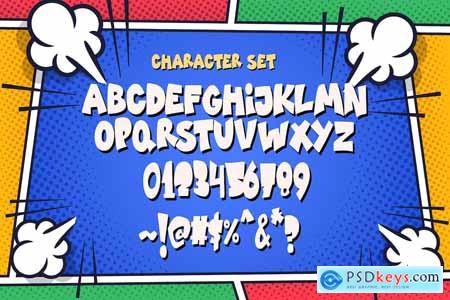 Boldie Chunks - Comical Display Font