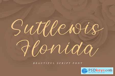 Sutllewis Flonida Script Font