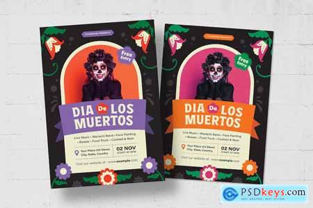 Dia De Los Muertos Flyer Template