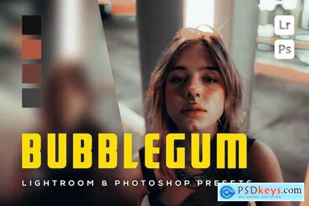 6 Bubblegum Lightroom and Photoshop Presets