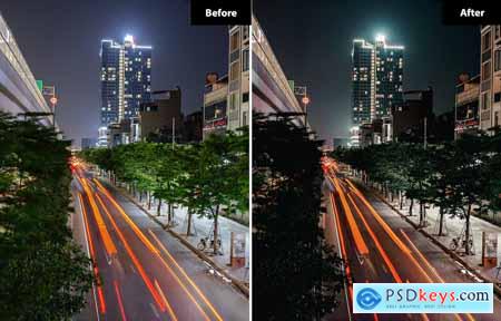 6 Night Street Lightroom and Photoshop Presets