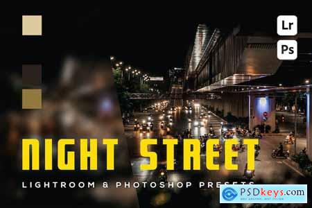 6 Night Street Lightroom and Photoshop Presets